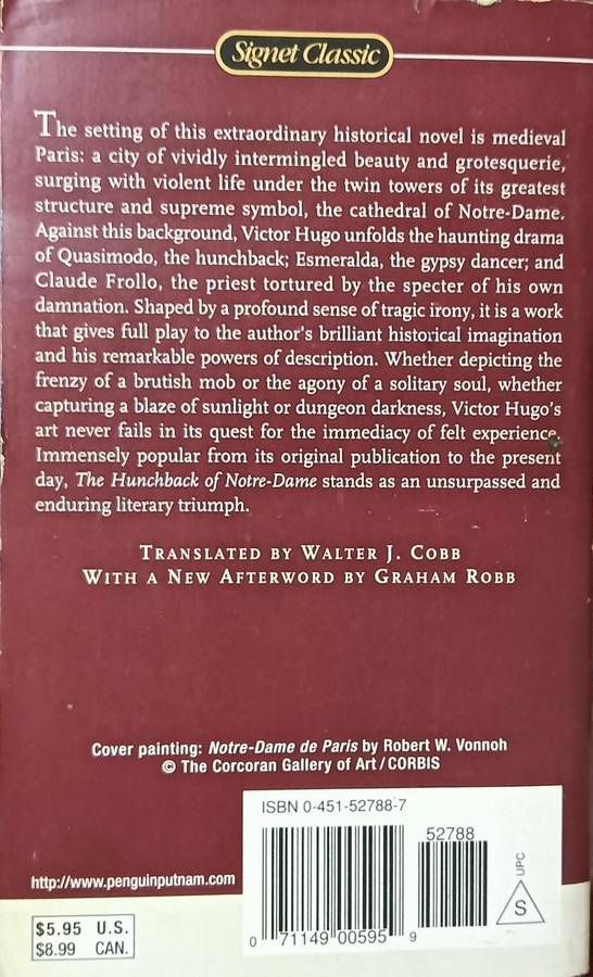 The Hunchback of Notre-Dame - Victor Hugo - Softcover - 510 pages