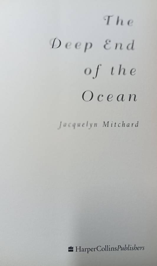 The Deep End of the Ocean - Jaquelyn Mitchard - Hardcover - 434 Pages