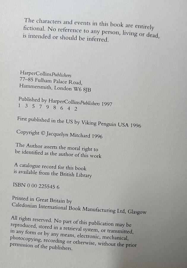 The Deep End of the Ocean - Jaquelyn Mitchard - Hardcover - 434 Pages