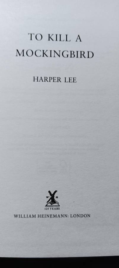 To Kill a Mockingbird - Harper Lee - Hardcover - 309 pages