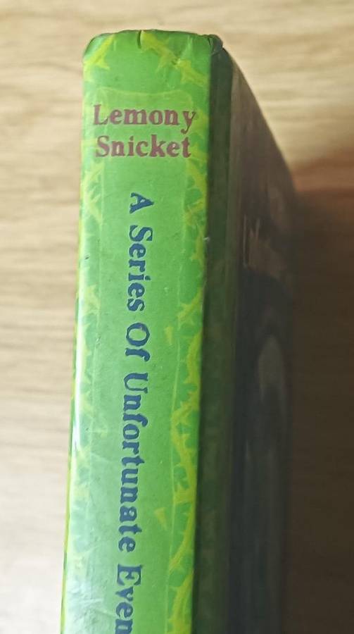 A Series of Unfortunate events - The Reptile Room - Lemony Snicket - Hardcover - 190 pages