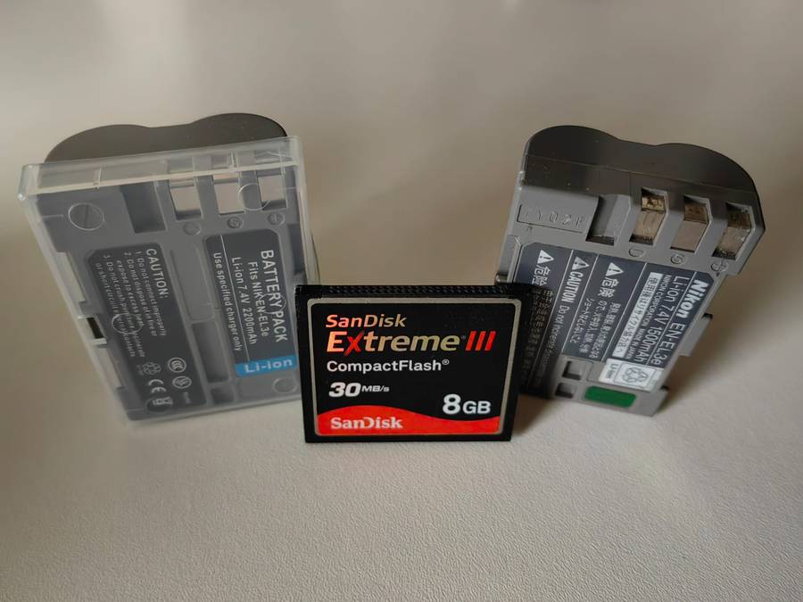 Nikon D300 DSLR 12.3 megapixel with 2 lenses and accessories