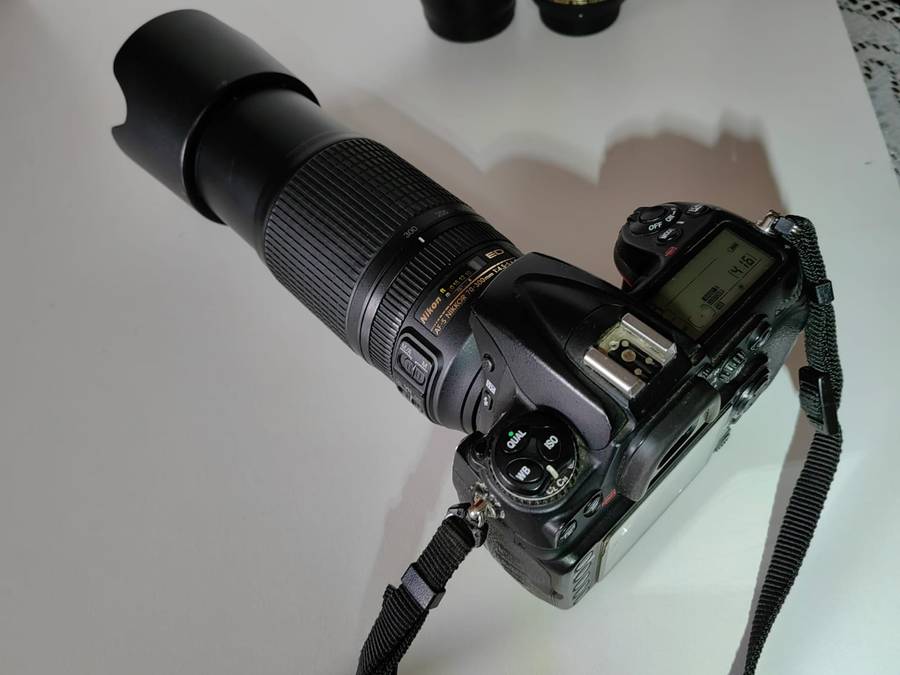 Nikon D300 DSLR 12.3 megapixel with 2 lenses and accessories