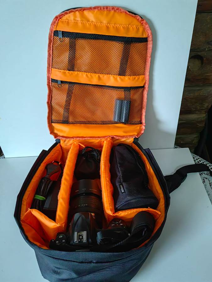 Nikon D300 DSLR 12.3 megapixel with 2 lenses and accessories