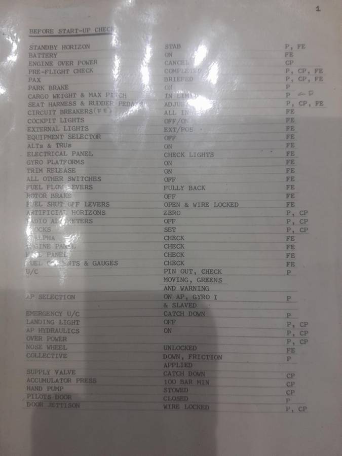 SAAF EMERGENCY MANUALS