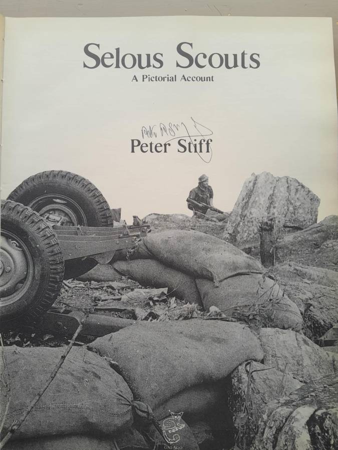 SELOUS SCOUTS PICTORIAL **Signed**