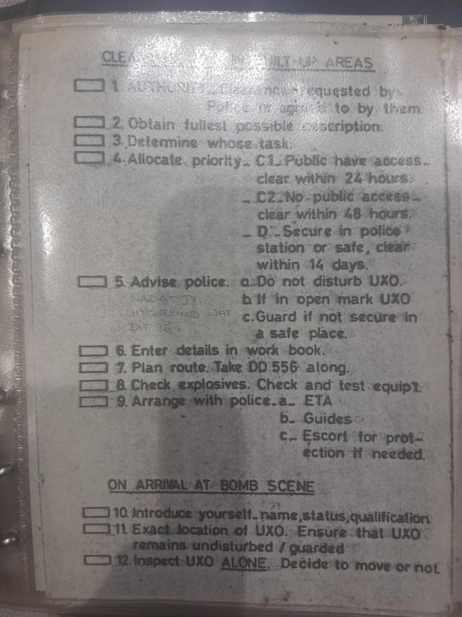 SAAF EMERGENCY MANUALS