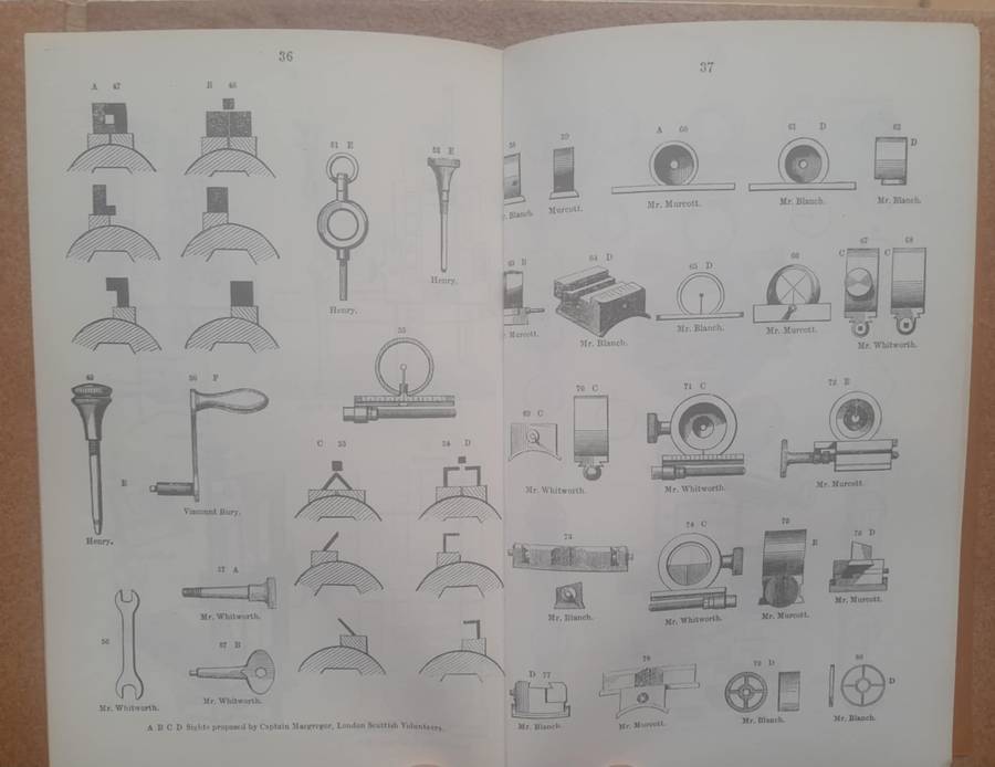 MANUAL OF RIFLING AND RIFLE SIGHTS ** 1864 **