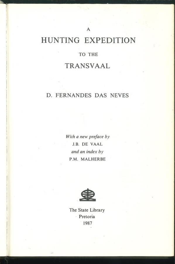 A HUNTING EXPEDITION TO THE TRANSVAAL
