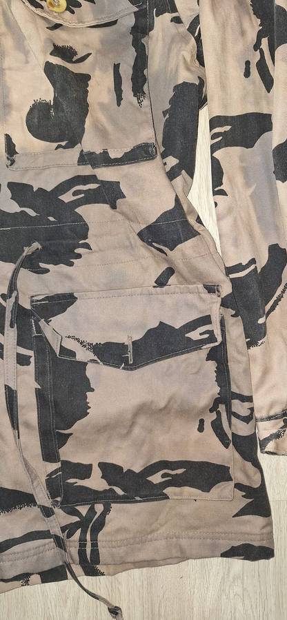"ADDER" CAMOUFLAGED BUSH JACKET **XXL**