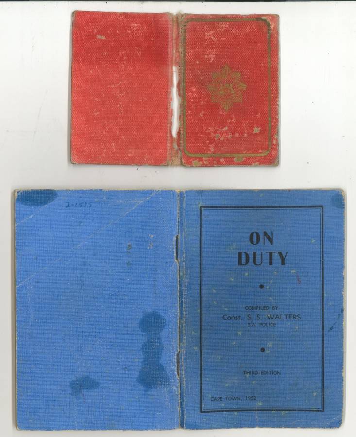 VINTAGE SOUTH AFRICAN POLICE LOT