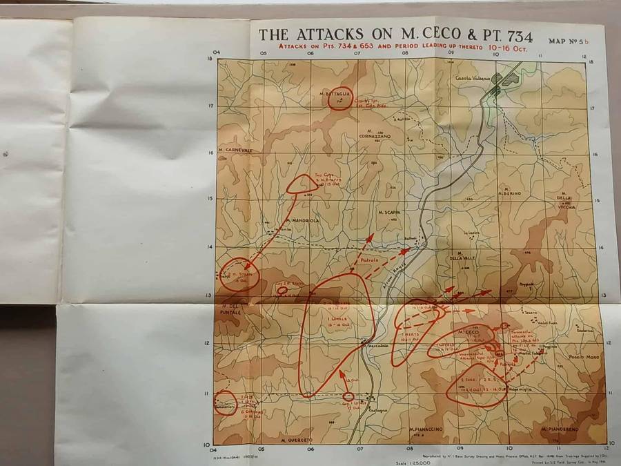 HISTORY OF THE FIRST DIVISION **WWII**