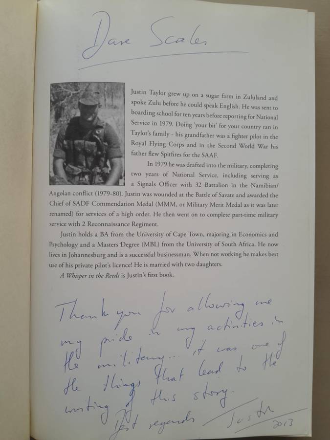 A WHISPER IN THE REEDS _**Presentation Copy**