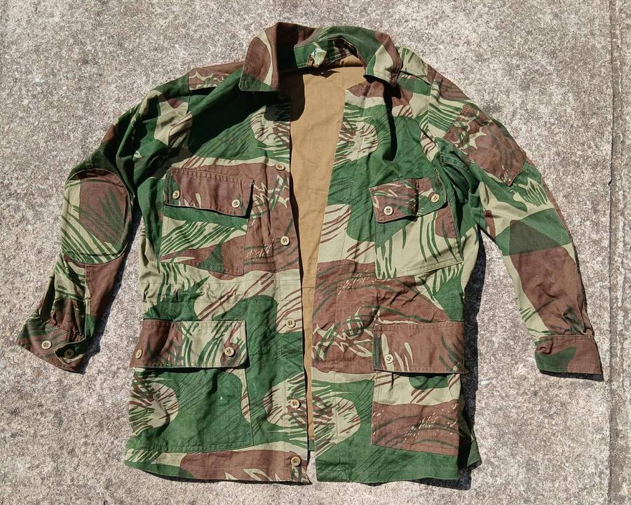 RHODESIAN CAMO BUSH JACKET **Large**