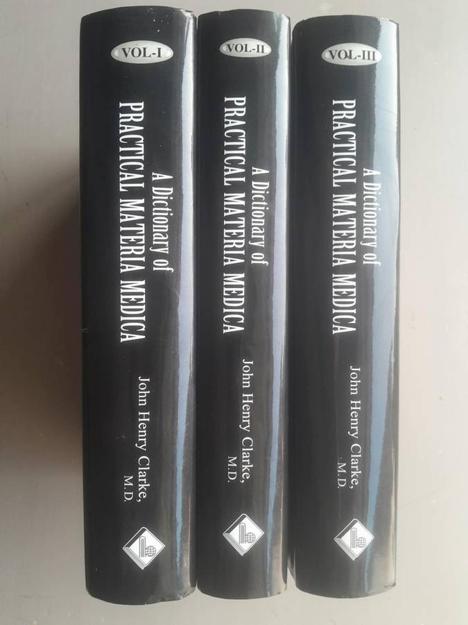 A DICTIONARY OF PRACTICAL MATERIA MEDICA **Vols I - III**