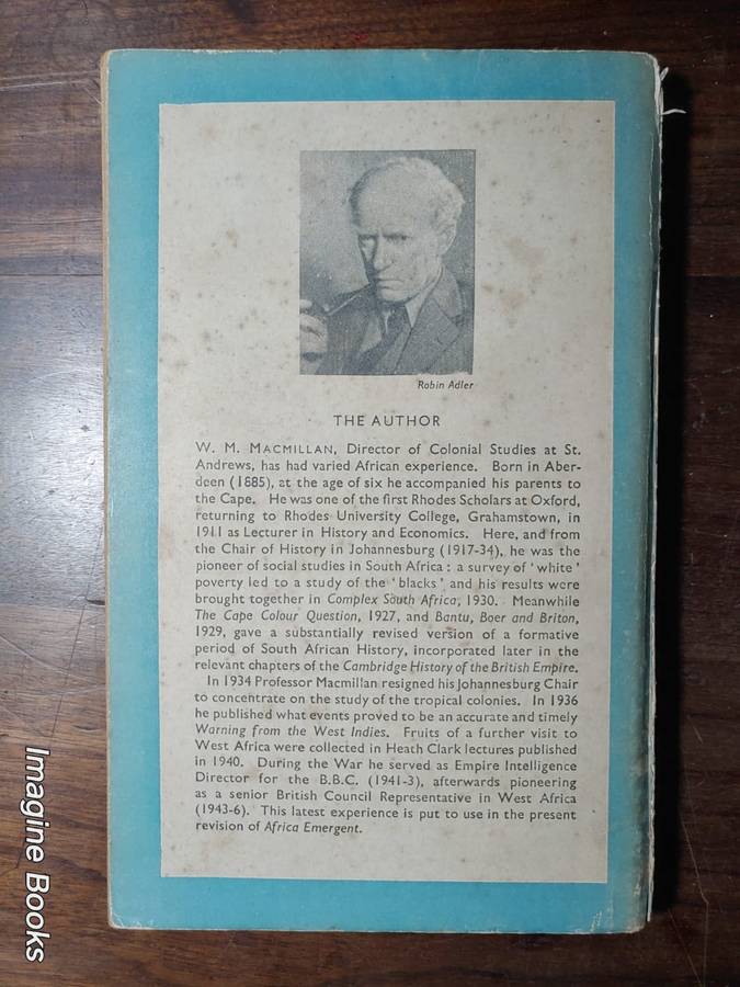 Africa Emergent - W. M. Macmillan
