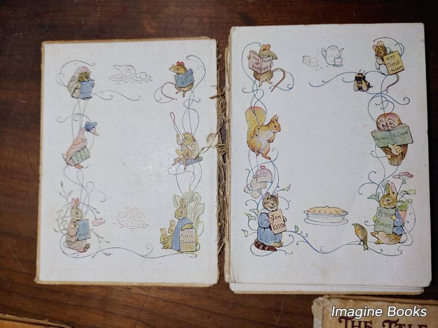 Beatrix Potter - Bundle of 9 Original Books