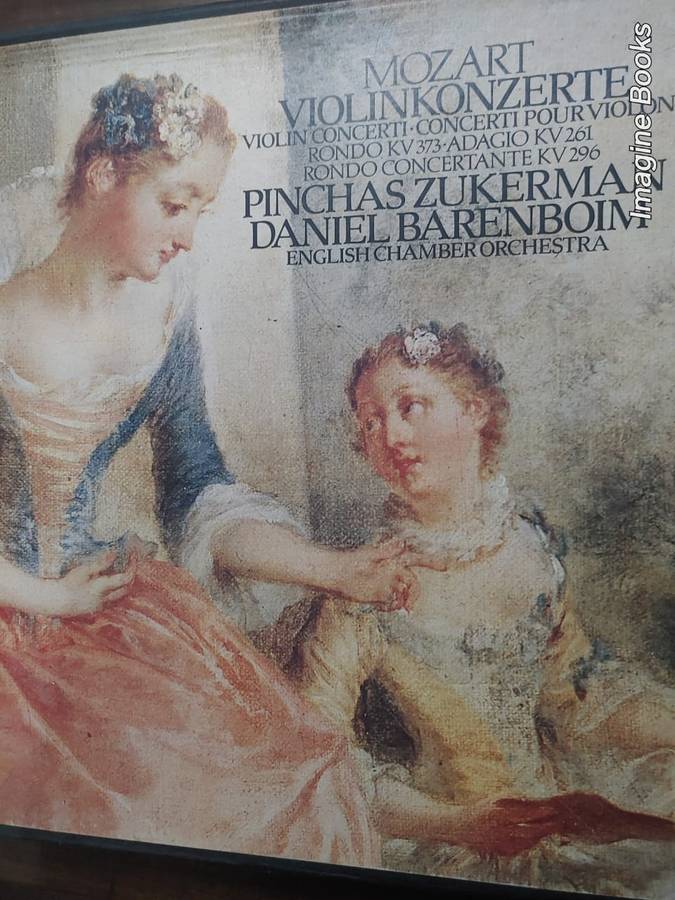 Mozart Violinkonzerte - Zukerman/Barenboim - 3 LP Set