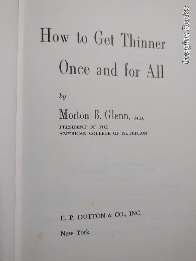 How To Get Thinner Once And For All