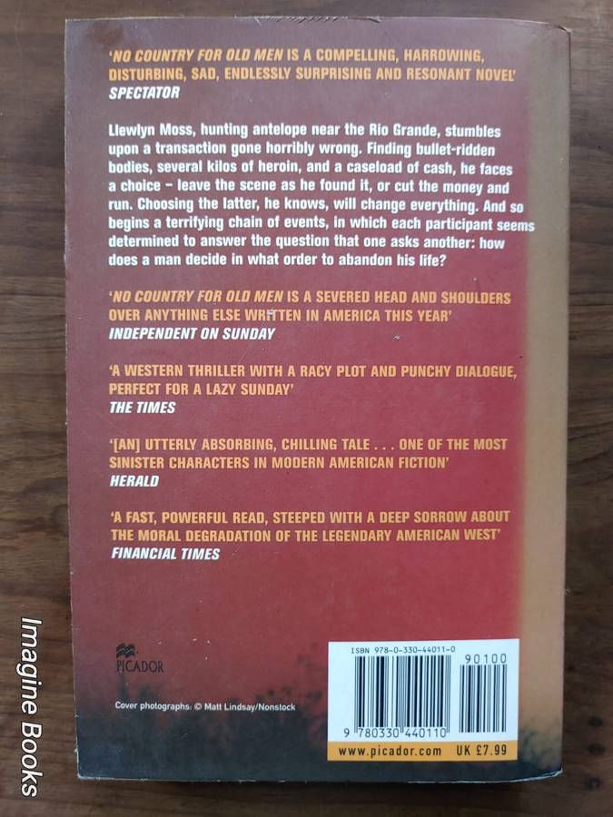 No Country For Old Men - Cormac McCarthy