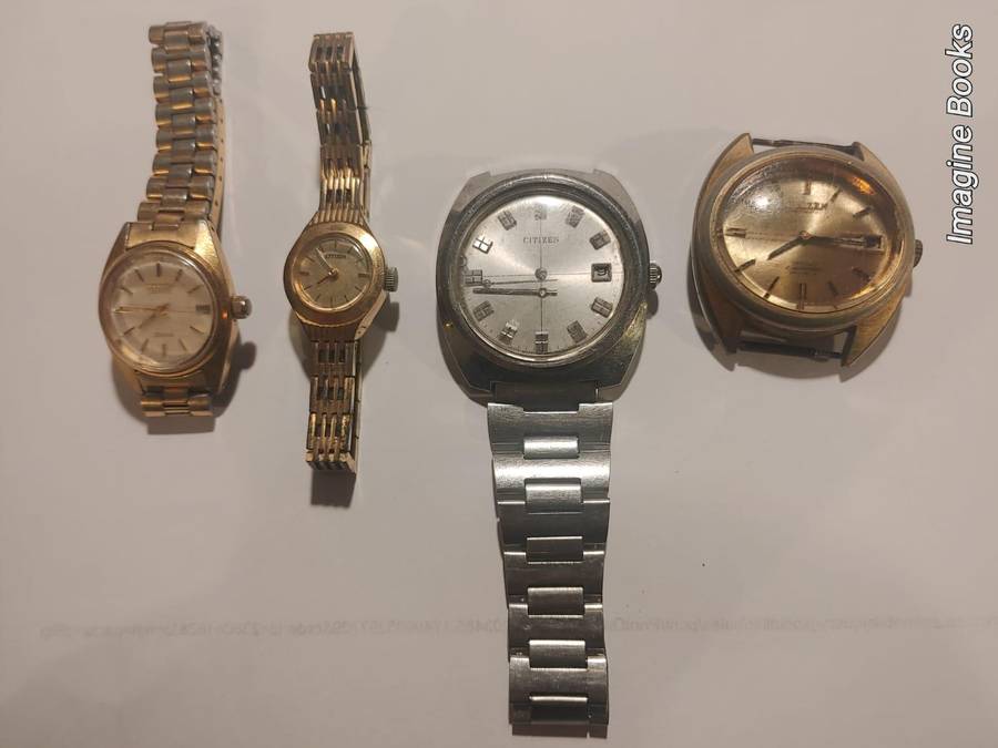 Citizen Watches x 4 For Spares