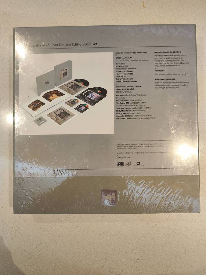 Led Zeppelin IV super deluxe box set