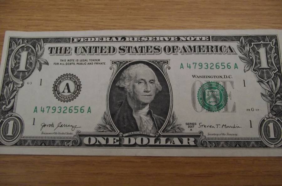 RARE : All the " A 's " USA $1 NOTE : SEE DISCRIPTION