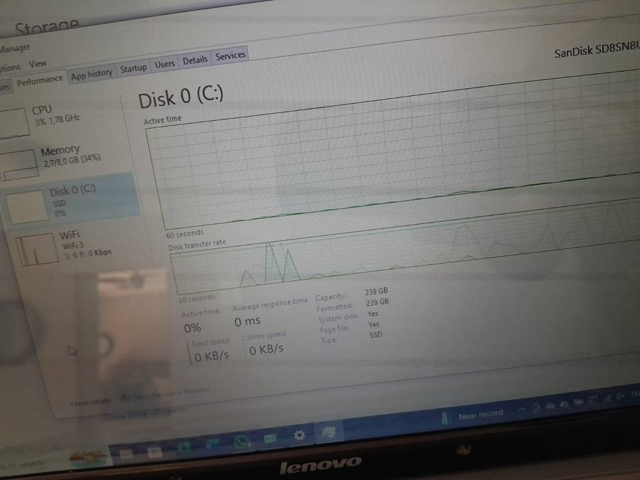 Lenovo G550 2 Intel.Core 2 DUO CPU 2.20GHz 8GB 64Bit