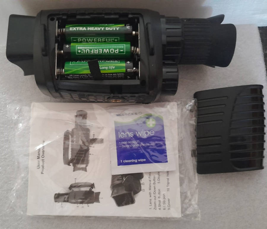 Night Vision Monocular black observation distance: 500-1000 m