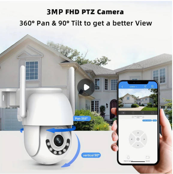 Security Camera Wireless Wifi HD Security Camera Two-way Audio Video Camera Motion Detection