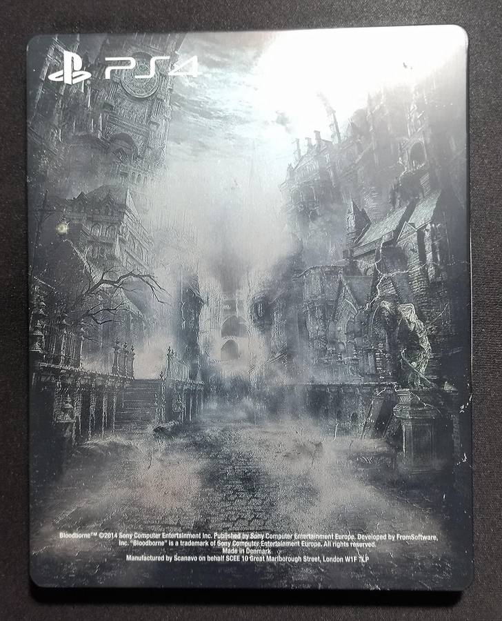 EXTREMELY RARE BLOODBORNE PS4 STEELBOOK LIMITED EDITION