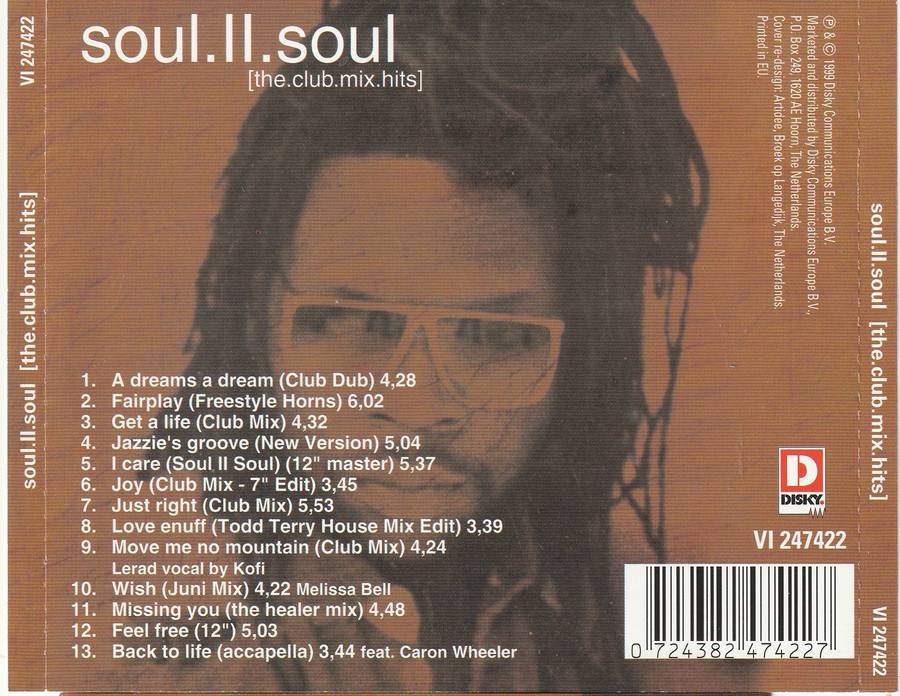 Soul II Soul - [Club Mix Hits] CD Import