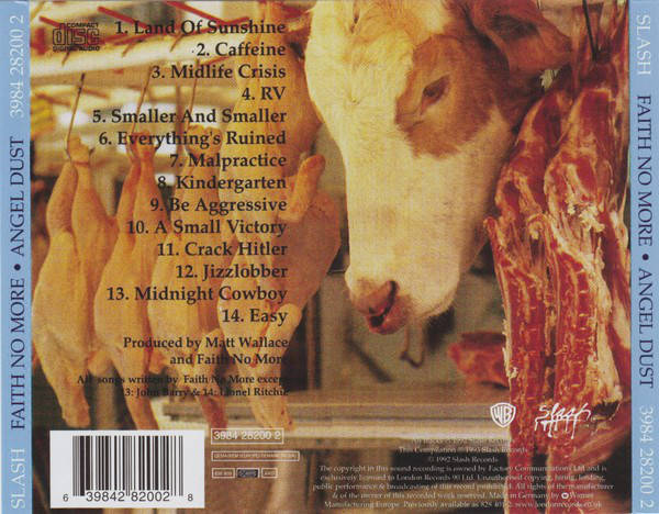 Faith No More - Angel Dust CD Import