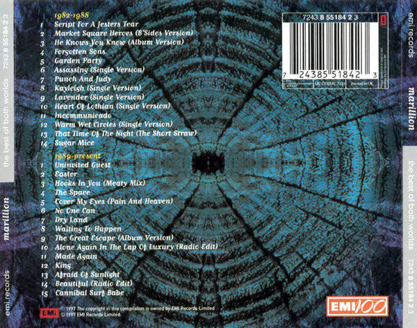 Marillion - Best of Both Worlds Double CD Import