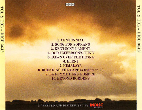 Cees Tol and Thomas Tol - Tol and Tol CD Import