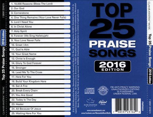 Maranatha! Praise Band - Top 25 Gospel Praise Songs Double 8x Set CD Import