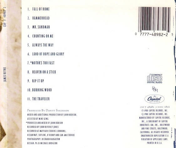 James Reyne - James Reyne CD Import