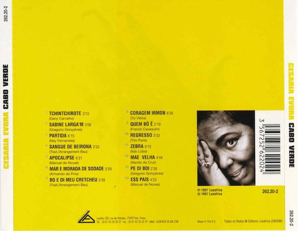 Cesaria Evora - Cabo Verde CD Import