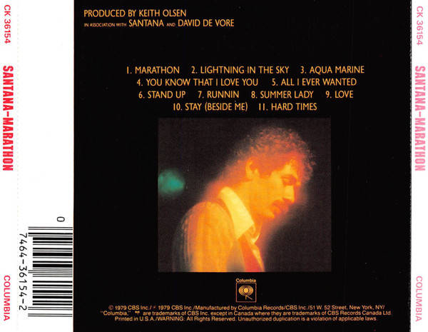 Santana - Marathon CD Import