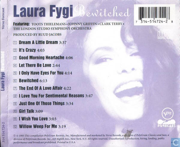 Laura Fygi - Bewitched CD Import