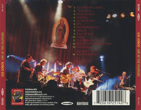Los Lobos - Live At the Fillmore Double CD Import