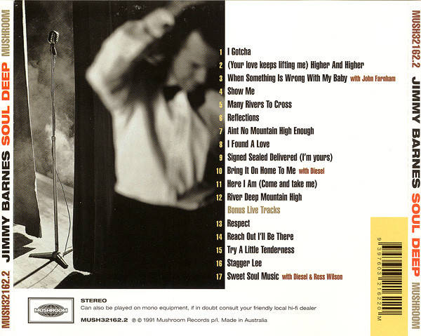 Jimmy Barnes - Soul Deep CD Import
