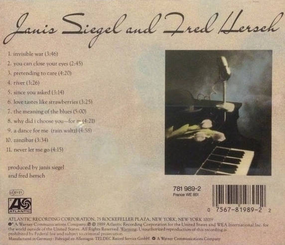 Janis Siegel & Fred Hersch - Short Stories CD Import