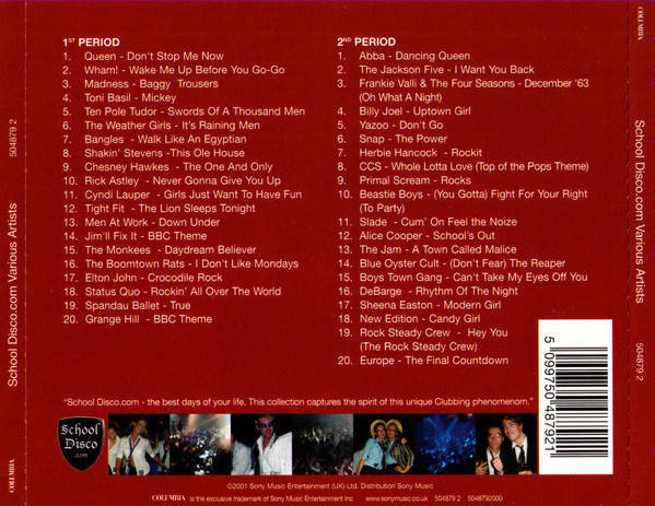 Various - School Disco.com Double CD Import