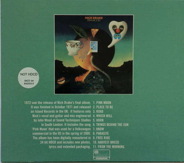 Nick Drake - Pink Moon CD Import