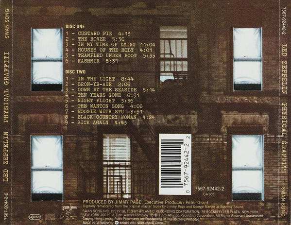 Led Zeppelin - Physical Graffiti Double CD Import