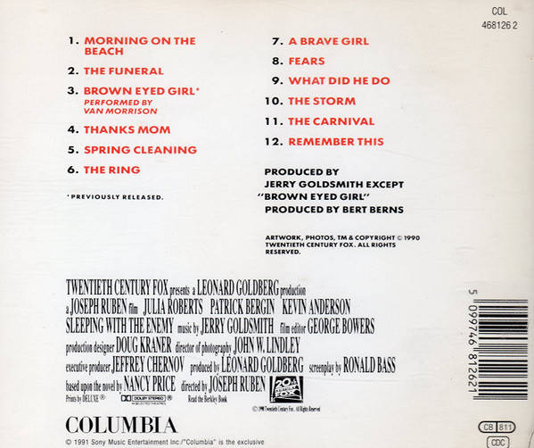 Soundtrack - Sleeping With the Enemy CD Import