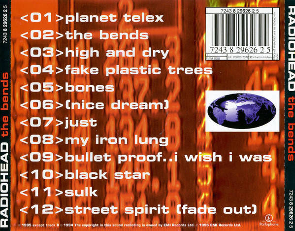 Radiohead - The Bends CD Import
