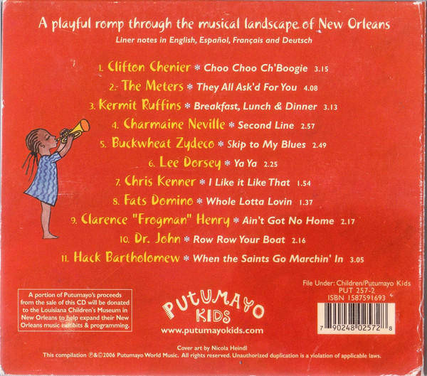 Putumayo Various - New Orleans Playground CD Import