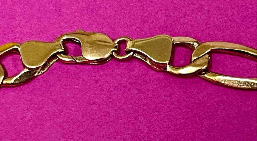 BEAUTIFUL 9ct GOLD NECKLACE 78.9 grams
